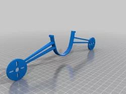 Foam Glider Twin Motor Mount. Accommodates various motors