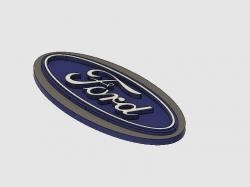 Ford Logo - 3D Model by 3d_logoman