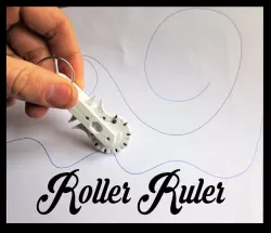 Geneva Roller Ruler, Pocket Sized Infinite Ruler