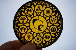 Glass of the Guildpact Coaster