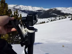 Gopro Karma Grip backpack strap mount (resized nut hole)
