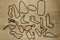 IndyCar 2019 Scaled Race Tracks
