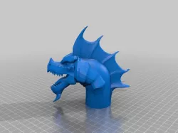 Instant Pot Dragon, Smoothed, with GAP