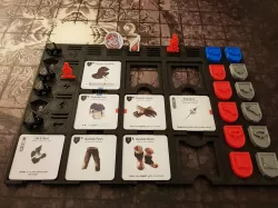 Kingdom Death Gear Grid w. Tokens