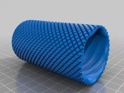 Knurled Twist Container with more tolerance