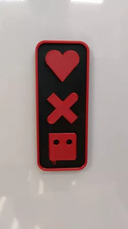 Love Death and Robots fridge magnet thing