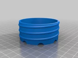 Lush Round Soap Dish/Travel Container