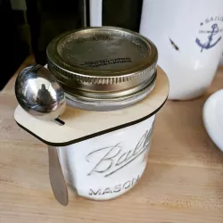 Mason Jar Spoon Caddy