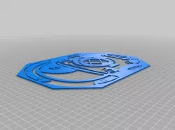 MK V Dive Helmet stencil