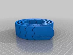 My Customized Belt (print in place, , MMU design)