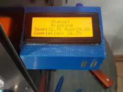 Octoprint printing monitor