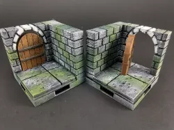 OpenForge 2.0 Cut-Stone Arched Door Corner Segments