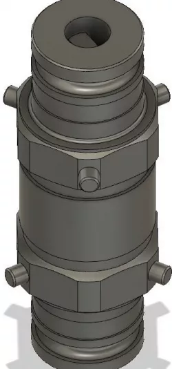 Pin Lock Liquid Line Coupler