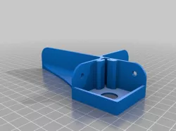 Remix of PSU brackets parts of Scuddy's dual z axis for Ender 3 with TH3D Mean Well PSU Adapter
