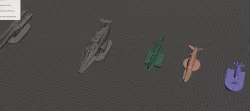 ROBOTECH Inherit the Stars EBSIS Fleet RRT Strategy GAME PIECES set1