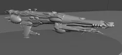 Robotech Inherit the Stars Intercolony War Disabled Ship Recovery Objective Marker