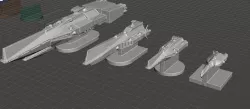 ROBOTECH Inherit the Stars United Earth Government ASC Fleet RRT Strategy GAME PIECES