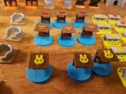 Root Game Riverfolk Expansion and VP Tokens