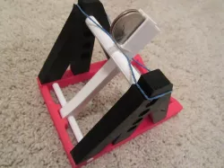 Rubber Band Catapult