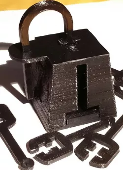 Safer Viking Lock, decorated