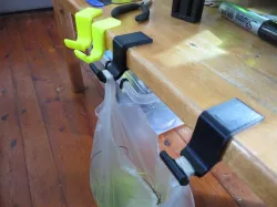 Table hook for thrash bag (23,8mm) Updated