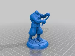 Thuggee Stranger with Silk Garrotte