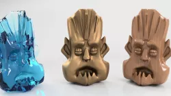 Tiki Lazy King Mask