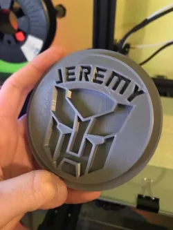 Transformers ( Autobots logo) ornamentation