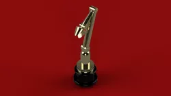 Trofeo Brazo Robotico