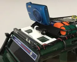 TRX-4 Actioncam Dachhalterung