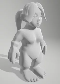 Warcraft female gnome