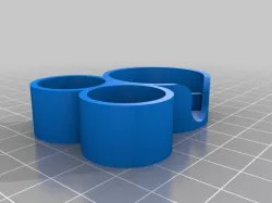 Watch screw and 30mm glass holder