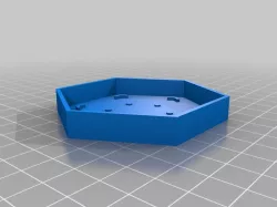 Water Dish for Hexagon Succulent Planter