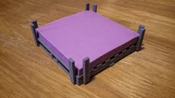 Wooden Pallet Sticky Note Holder