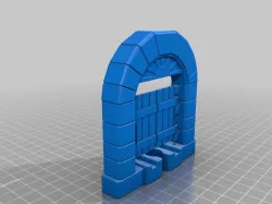 Wooden train: "Sun's Gate" compatible to the IKEA set