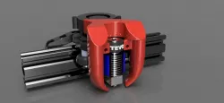 X Carriage for e3d with gorilla fan duct