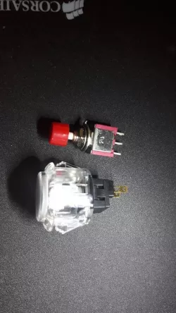 24mm arcade button SPST to SPDT adapter.