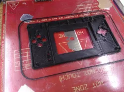 4 Button Game Boy Macro Flat Faceplate (DS Lite)