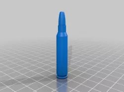5.56x45mm NATO dummy round/snap-cap