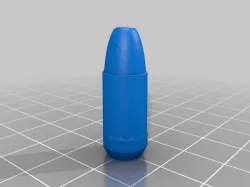 9mm dummy round/snap-cap (fully rimless)