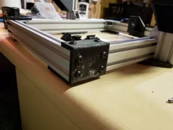 AM8 340 - 364 MM rail extension t-slot
