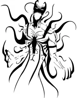 Anti Venom stencil