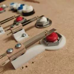 Arcade Button Leaf Switch Holder