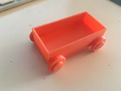 Basic train vagon XYZ calibration cube IKEA