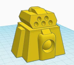Battletech 5LRM Turret + Base