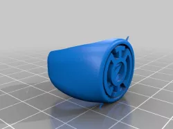 Blue Lantern Flash ring
