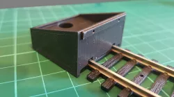 Buffer stop for Hornby 00 tracks