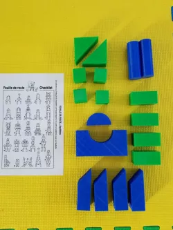 Building Blocks like 3D Puzzle games