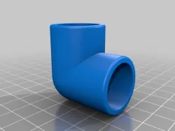 Conduit elbow 90 degrees for 20mm OD pipe