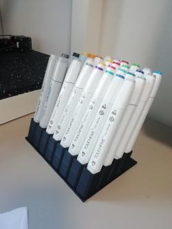 HSW Pen/Marker/Copic Holder by tgibson, Download free STL model